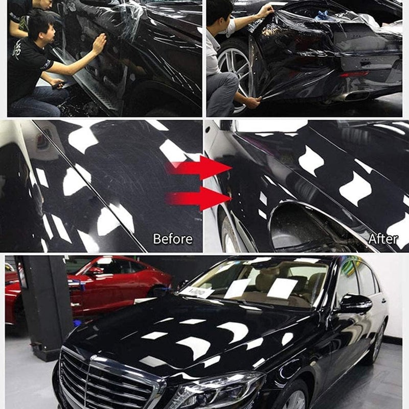 SUMAGITIN 7.5mil TPU Clear Car Paint Protection Film Self Healing Adhesive Automotive Film Anti-Scratch Glossy Car Body Wrap Vinyl for DIY Car Moto Interior Exterior,60inch x 10feet - Image 5